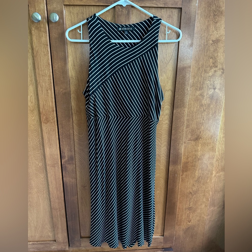 Athleta Dress - women’s medium, black & white